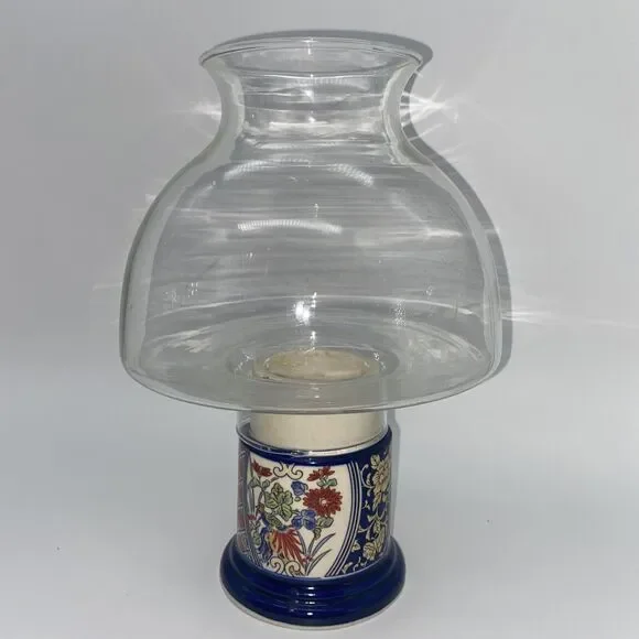 Vintage Gailstyn-Sutton Towle Japanese Votive Candle Holder With Glass Shade 10