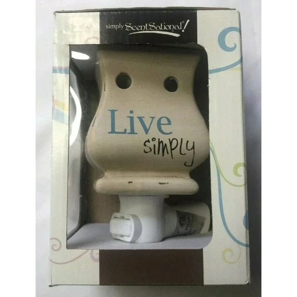 ScentSationals Wax Warmer Tidbits Plug In Warmer Live Love New