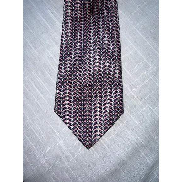 Richel Men's Tie pink 100% silk‎