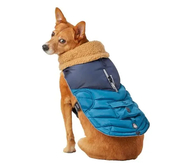 Arcadia Trail (M) Insulated Dog Puffer Coat Sherpa Fleece Reflective Thermal