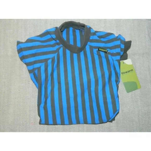 Fitwarm Stretchy Lightweight‎ Cotton Dog Stripped T-Shirt 14