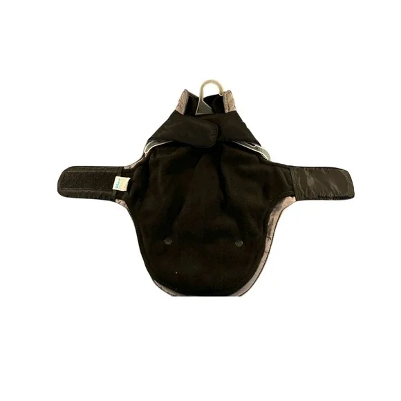 Play On 3-in-1 Pet Jacket Dog Size M Black Grey Excellent Multi-Layer Coat