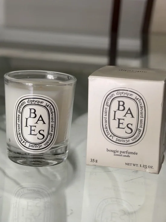 diptyque White Scented Votive Candle