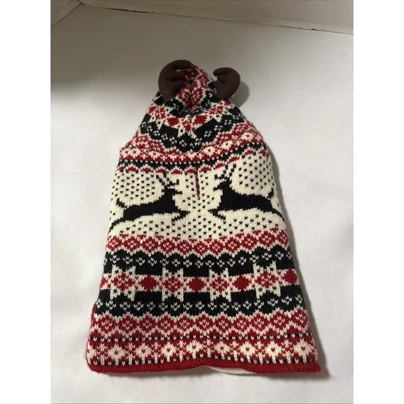 Christmas Reindeer Dog Sweater Costume‎ Size Can