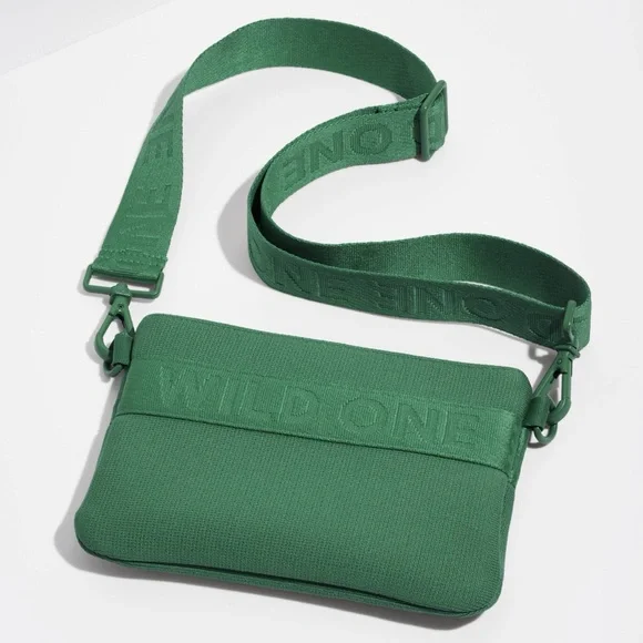 Wild One Treat Pouch — Spruce Green