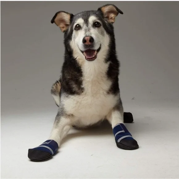 HEALERS Medical Dog Boots and Bandages - Small Navy Blue
