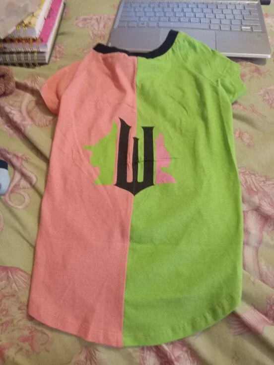 NWT Wicked Elphaba Glinda Dog Size XL Tshirt