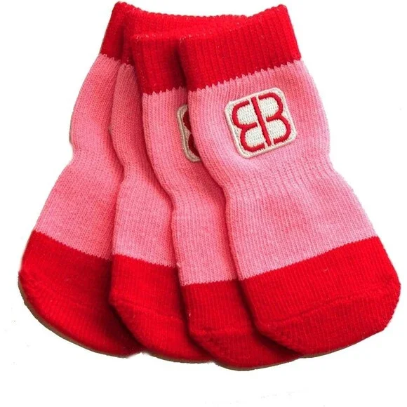 Petego Traction Control Emdnuele Bidnchi Design Dog Socks - 4pcs (XXL)