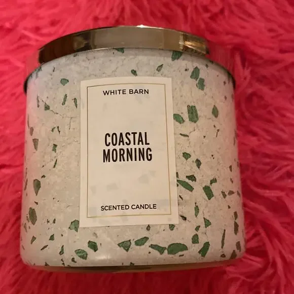 Bath and Body‎ Works White Barn 3 Wick Candle coastal morning