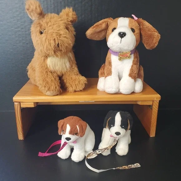 Our Generation Battat Pet Dog Lot Of 4 For 18