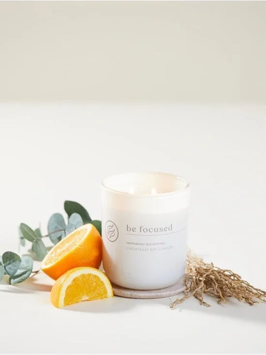 Be Focused: Remember what matters (Peppermint Eucalyptus) 13oz Candle