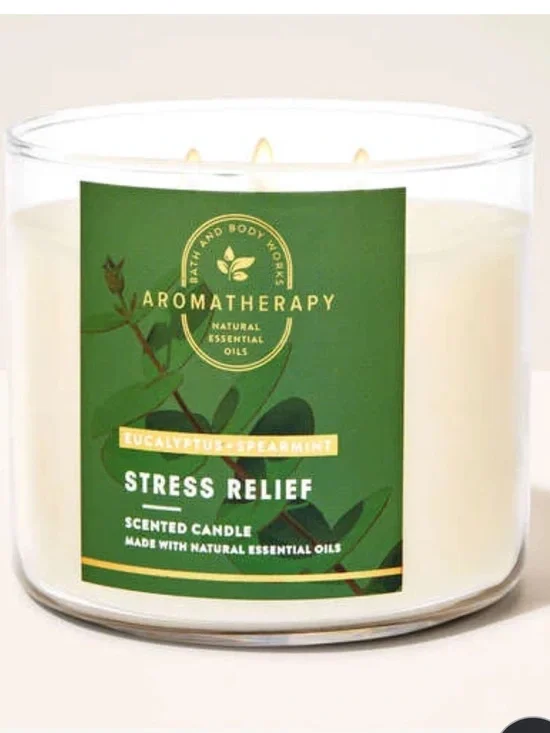 Bath & Body Works Stress Free 3Wick Candle