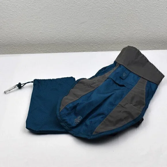 Arcadia Trail Dog Raincoat Size‎ Small Color Teal Gently Used Condition