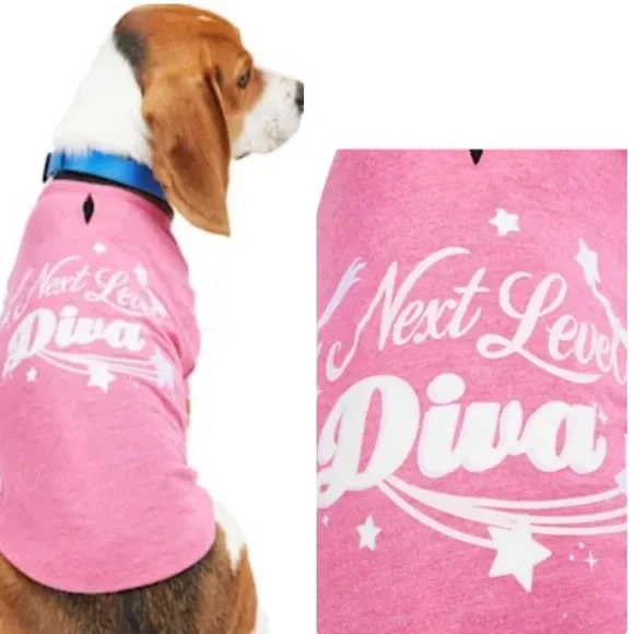 NWT Next Level Diva Dog T-shirt M