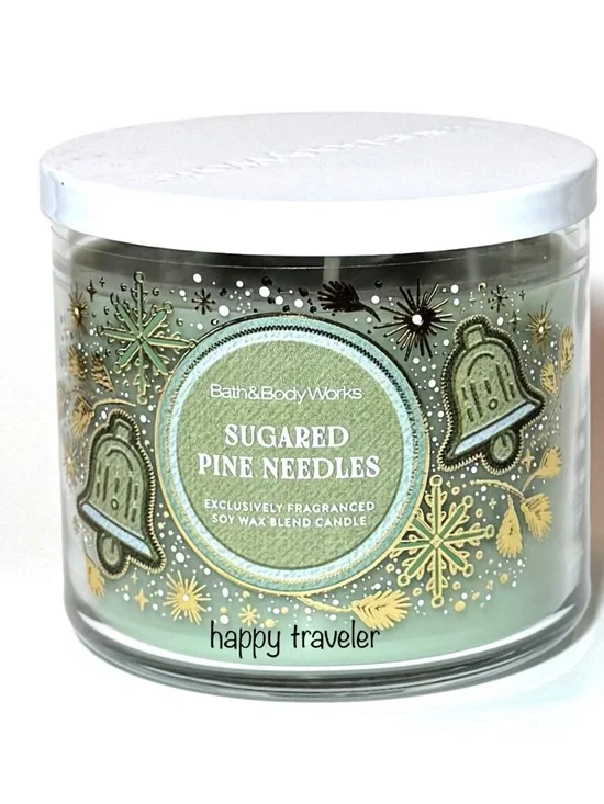SUGARED PINE NEEDLES 3-Wick Candle