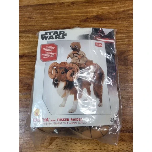 Disney Star Wars Bantha with Tusken Raider Pet Costume Rubies