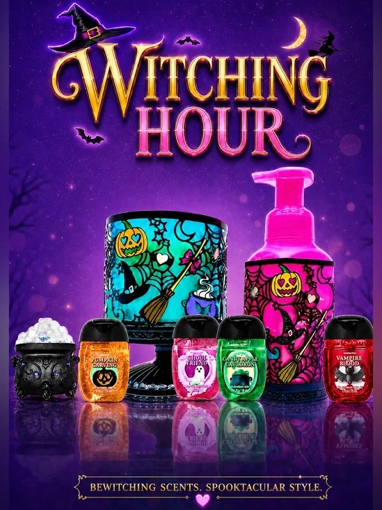 Bath & Body Works 2025 Halloween Witching Hour 9 Pc Set