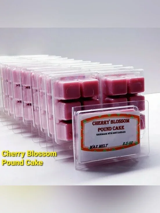 CHERRY BLOSSOM POUND CAKE -Bath & Body Works Candle Wax Melts- $8 per pack