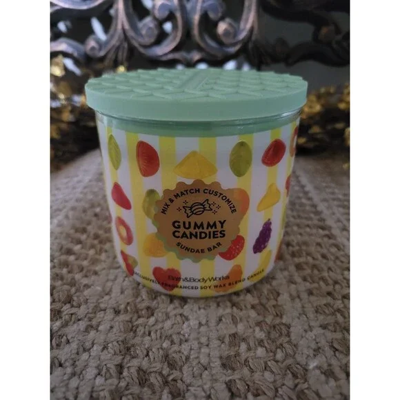 Gummy Candies - Bath and Body Works 3-Wick Candle