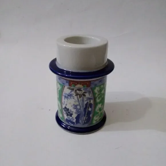 ⬇️⬇️⬇️Hand-painted Candle Holder by CCC Japan