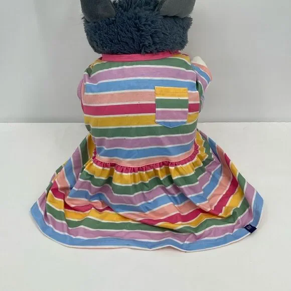 Gap Dog Dress Outfit Striped Shirt Large