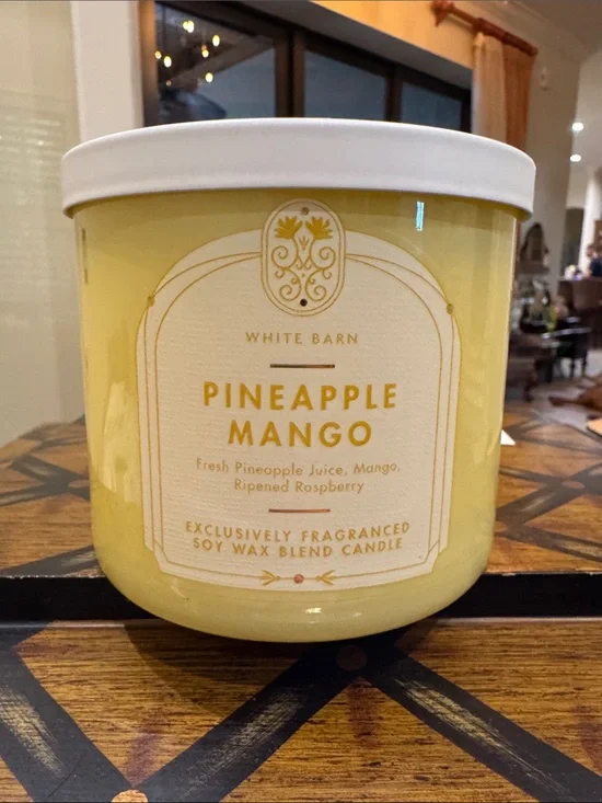 White Barn Pineapple Mango 3 Wick