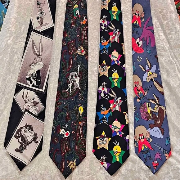 Warner Bros. Character Tie Set -‎ Multicolor