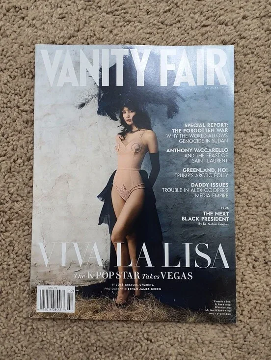 Vanity Fair Summer 2026 Issue Featuring Viva La Lisa K Pop Star Takes Vegas