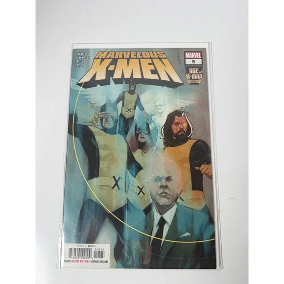 Marvelous X-Men 5 Age of X-Man Marvel Comics 2019 Phil Noto Cover First Print