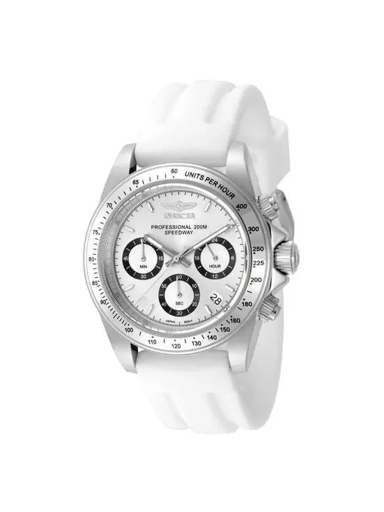 Invicta Speedway Montecarlo Men’s Watch 40mm Brand New White