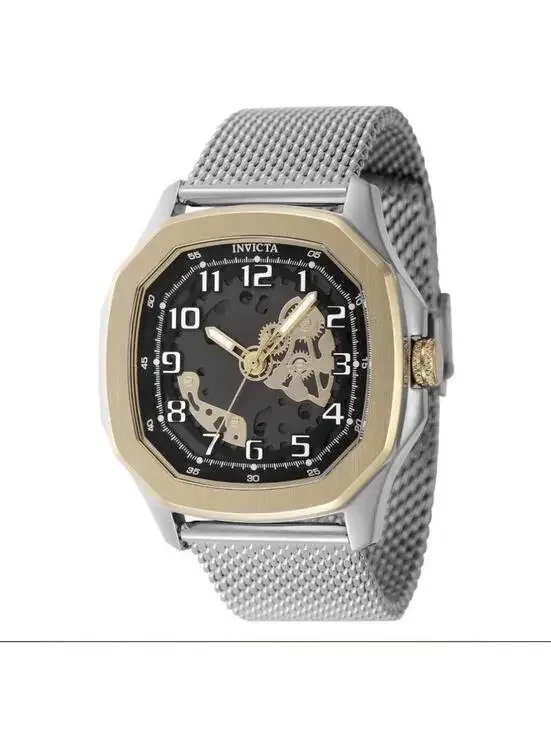 Invicta S1 Rally Diablo Mens Watch - 45.5mm, Steel Gold