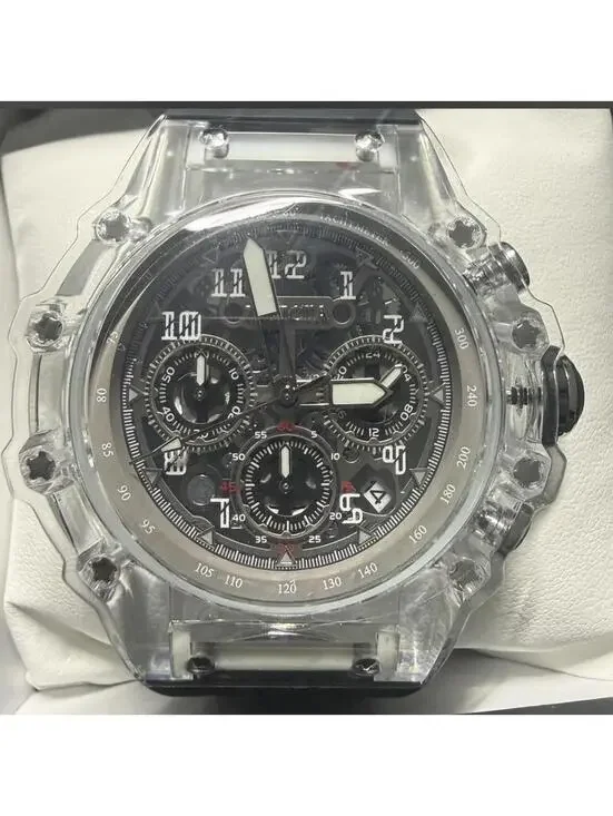 Invicta Racing Vaulthan Mens Watch 44mm Black/Clear