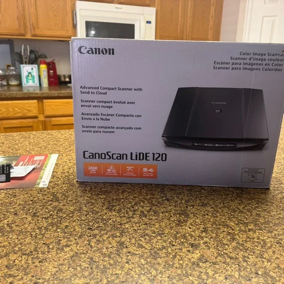 Canon CanoScan LiDE 120 Black Scanner