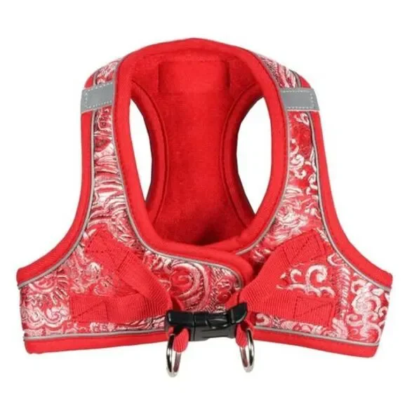 EZ Reflective Royal Elegance Harness Vest - sz LG (18 - 20