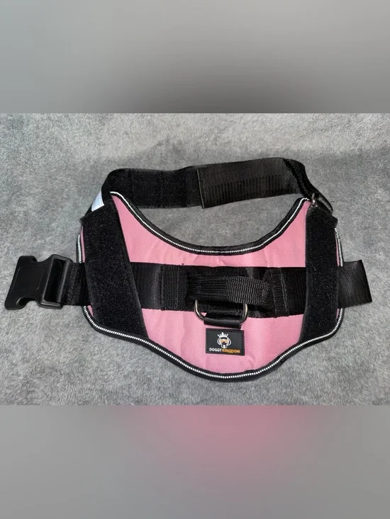 Doggy Kingdom Pink No Pull Dog Harness Reflective Straps multiple sizes