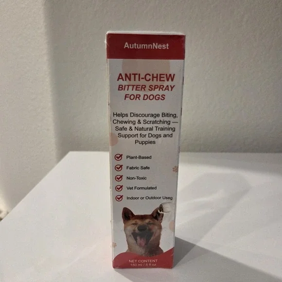 Anti Chew Bitter Deterrent Spray for Dogs Puppies Stop Chewing Scratching 5 Oz