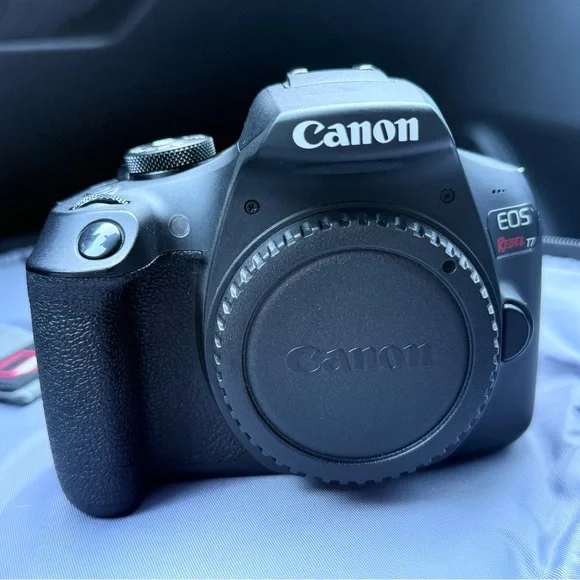 Canon EOS Rebel T7 Black Digital Camera