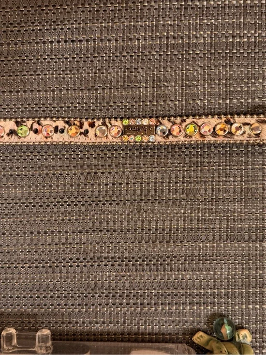 Authentic B.B. Simon Swavorski Crystal Pet Collar XS - Animal Print