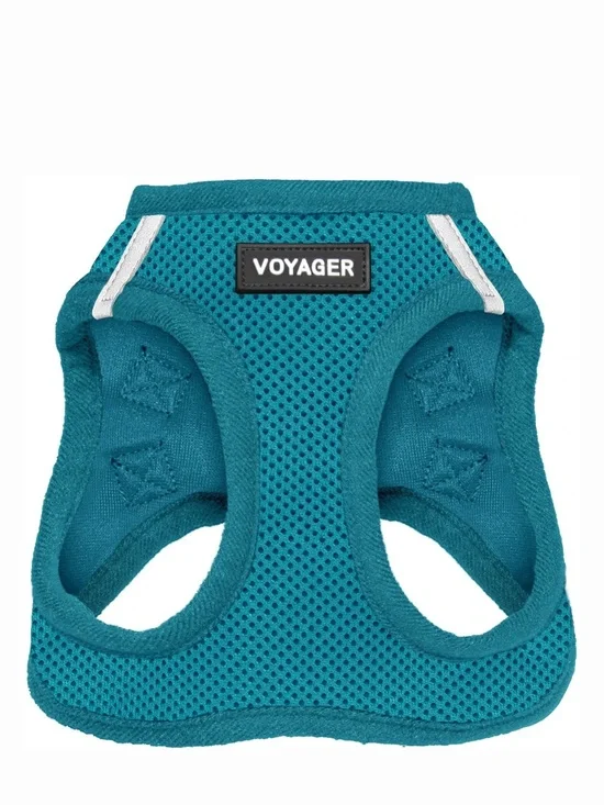 Voyager Teal Mesh Dog Harness