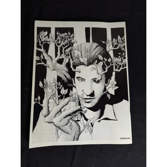 The HORROR Show adventure in terror Magazine summer 1989 AWESOME black white ART
