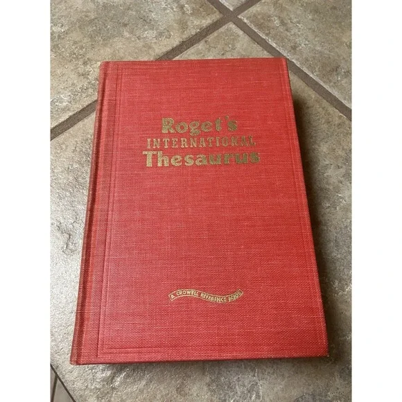 Roget's International Thesaurus, 1946, Rare Edition Thomas Y Crowell (1960) HC‎