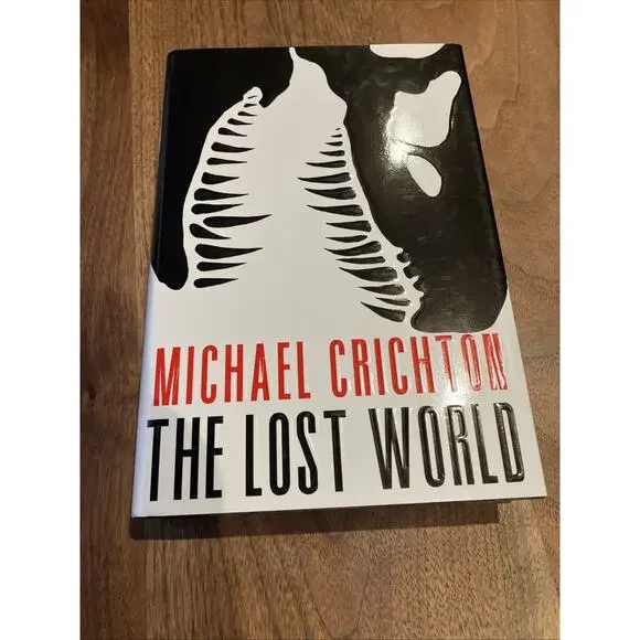 The Lost World Michael‎ Crichton 1995 HCDJ First Edition First Print Very Good