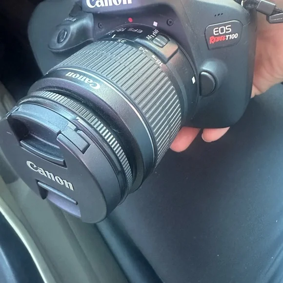 Canon EOS Rebel T100 Black Digital Camera