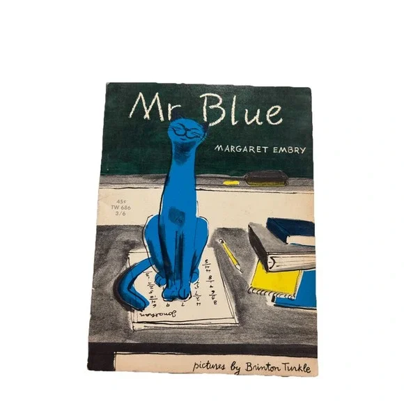 Mr Blue, Margaret Embry, Brinton turkle, Scholastic Paperback,‎  1968