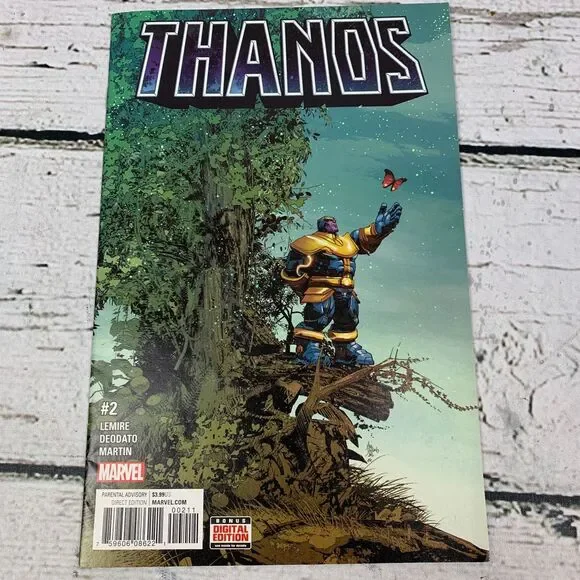 Marvel Thanos #2 Comic Book‎ Direct Edition Bonus Lemire Deodato Martin 2017