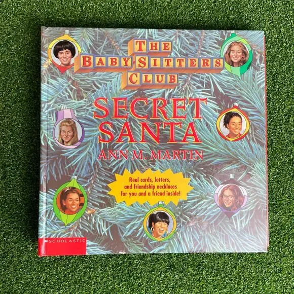 Baby-sitter's Club Secret Santa Hardcover Book by Ann M. Martin