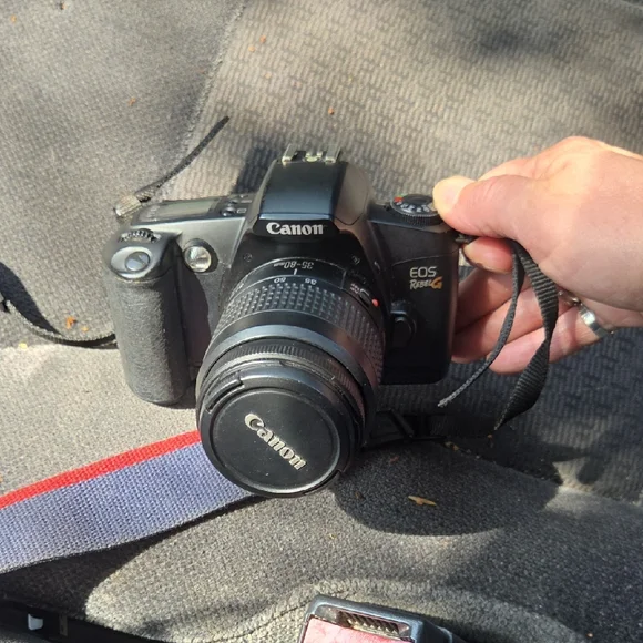Canon EOS Rebel G Black Camera