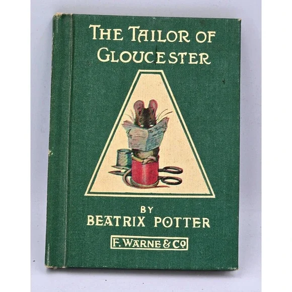 Vintage 1931 The Tailor of Gloucester Beatrix Potter Frederick Warne & Co. VIDEO