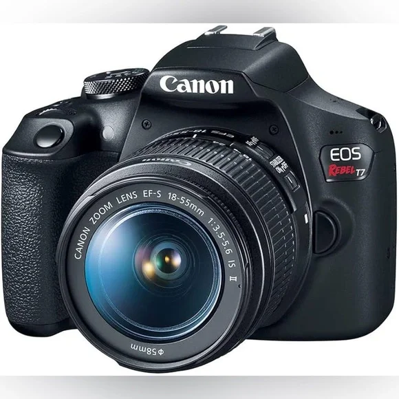 Canon EOS Rebel T7 Camera Bundle - Black