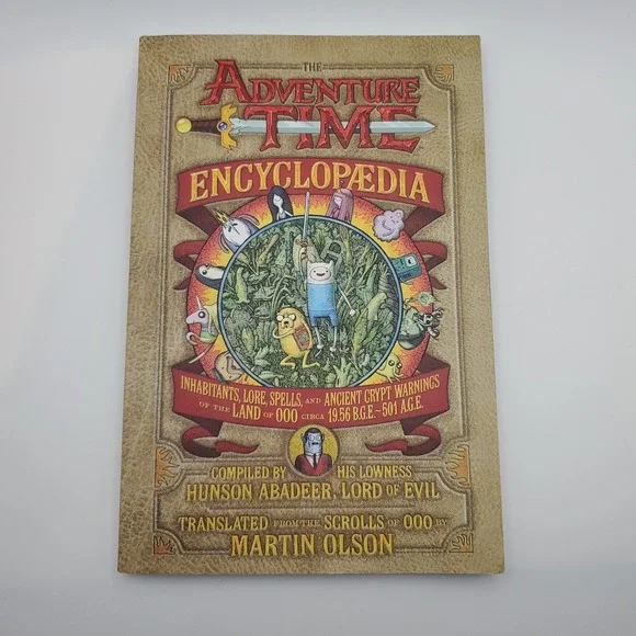 The Adventure Time Encyclopaedia (Encyclopedia) Paperback Book Very Good